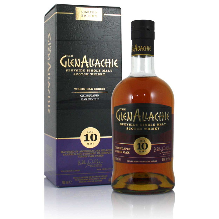 GlenAllachie 10 Year Old Chinquapin Virgin Oak Cask (2022)