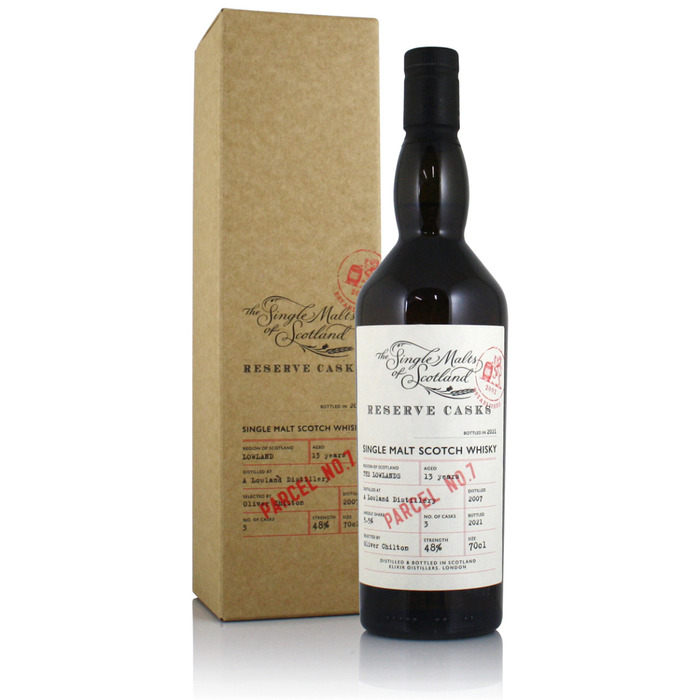A Lowland Distillery 2007 13YO Single Malts of Scotland Parcel No 7