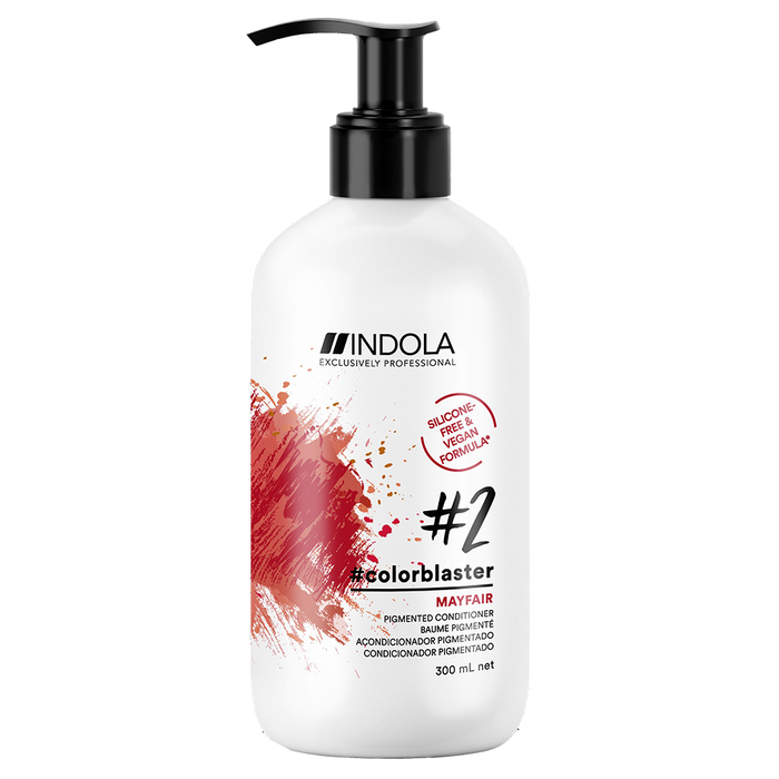 Indola Colorblaster Vegan Toning Conditioner Mayfair - Bold Red 300ml