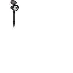 LED Solar Powered Spotlight for Gardens - Pack of 2