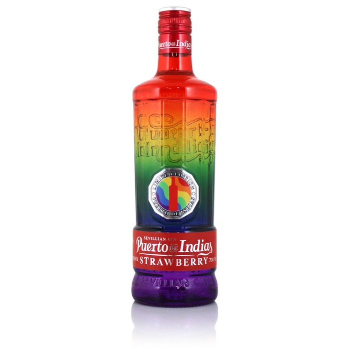 Puerto De Indias The Proud Bottle Strawberry Gin