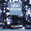 Noma Bright White Outdoor Decor Christmas Tree LED Lights With Green Cable 480, 720, 960, 960 Bulbs