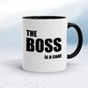 The Boss Is A . . . Swearing Mug