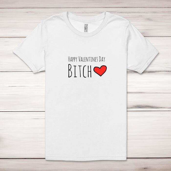Happy Valentines Day Swearing Adult T