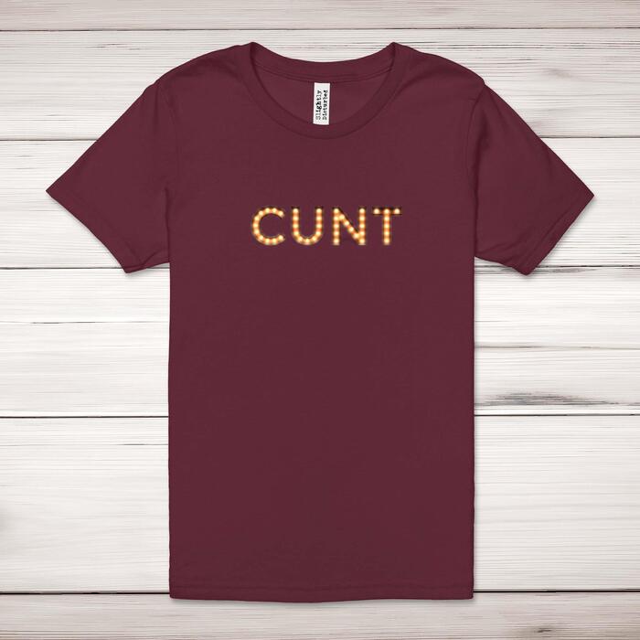 Cunt Lights Adult T-Shirt