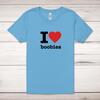 I Love Boobies Adult T