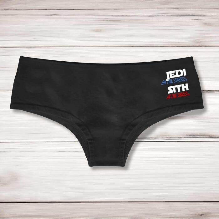 Jedi On the Streets Ladies Shortie - Black, Small