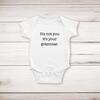 It's Not You It's Your Grammar Babygrow