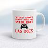 Video Games Don't Make Me Violent Mug