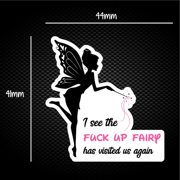 The Fuck Up Fairy Sticker Pack