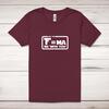 May The F=ma Be With You Adult T