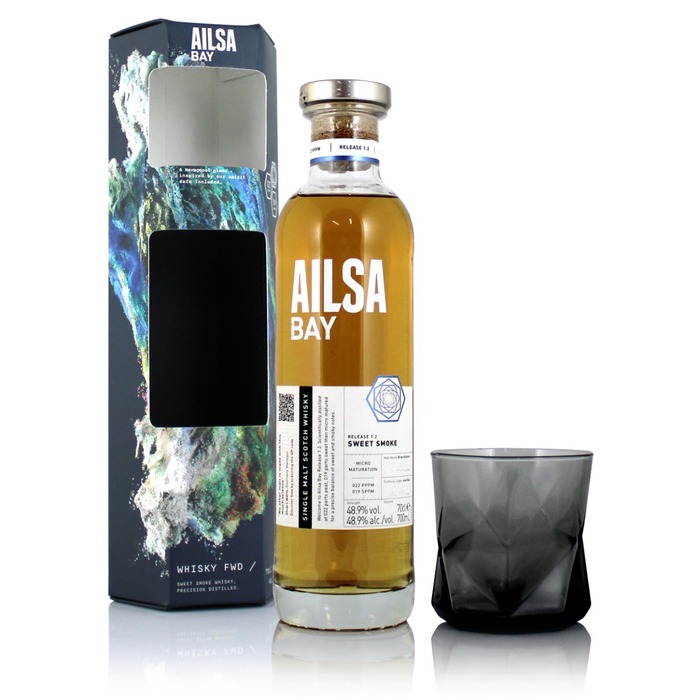 Ailsa Bay Release 1. 2 Sweet Smoke With Glass