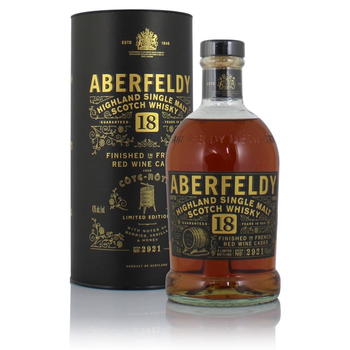 Aberfeldy 18 Year Old Red Wine Cask Edition
