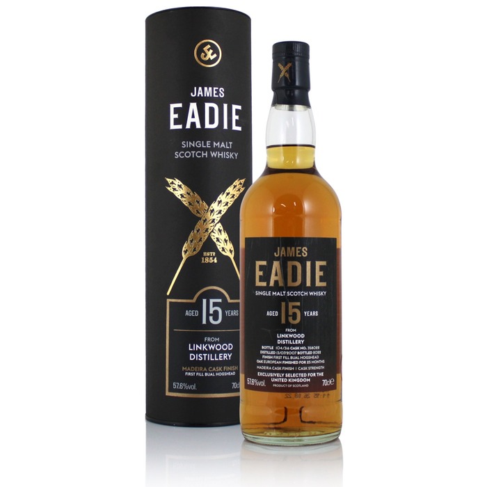 Linkwood 2007 15 Year Old James Eadie Maderia Cask #358022