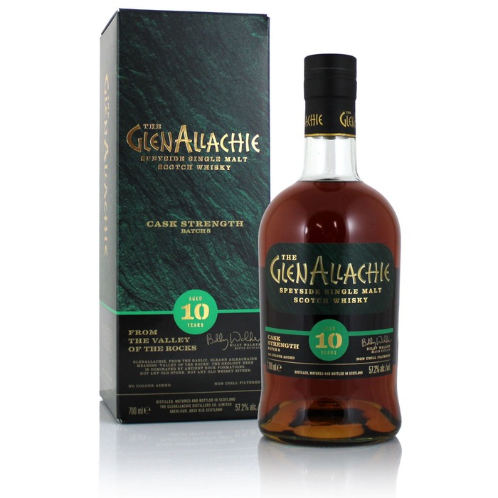 Glenallachie 10 Year Old Cask Strength Batch 8 57. 2%