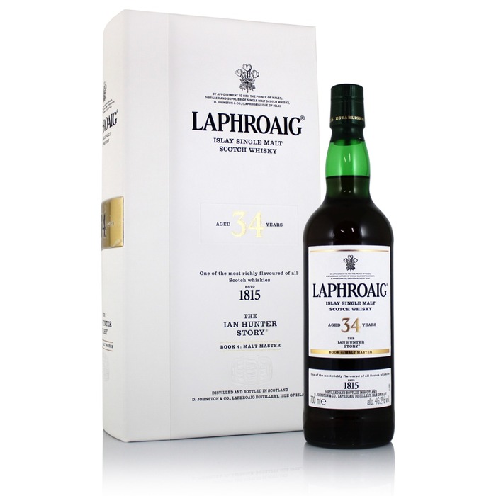 Laphroaig 34 Year Old The Ian Hunter Story Batch 4