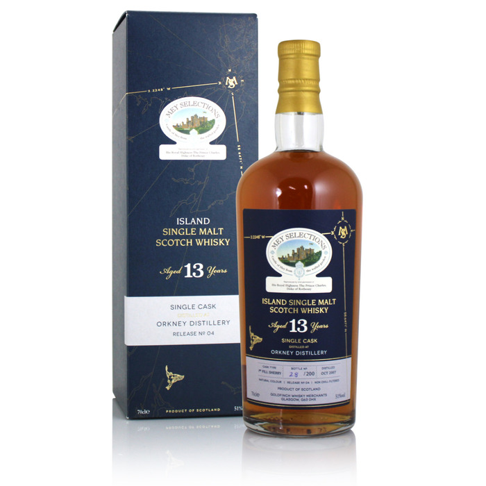Orkney 13 Year Old Goldfinch Mey Selections Release No. 4