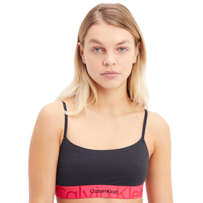 Calvin Klein Embossed Icon Cotton Bralette