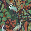 Ciara Heron Wallpaper Navy Grandeco A63202