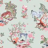 Cath Kidston Painted Kingdom Wallpaper Duck Egg Muriva 182541