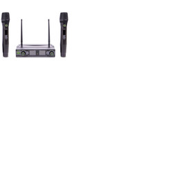UHF Dual Channel Wireless Handheld Microphone System