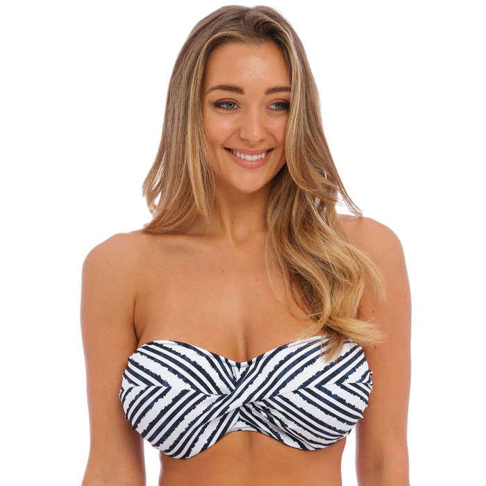 Fantasie Sunshine Coast Underwired Twist Bandeau Bikini Top