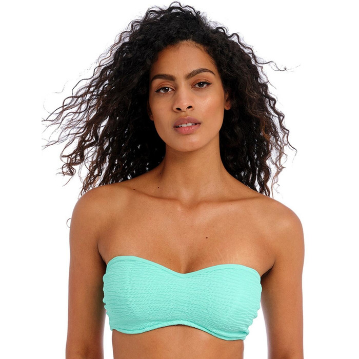 Freya Ibiza Waves Bandeau Bikini Top - Frozen - 30D