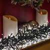 White Ultra Bright LED Multi-Function Christmas Cluster Lights