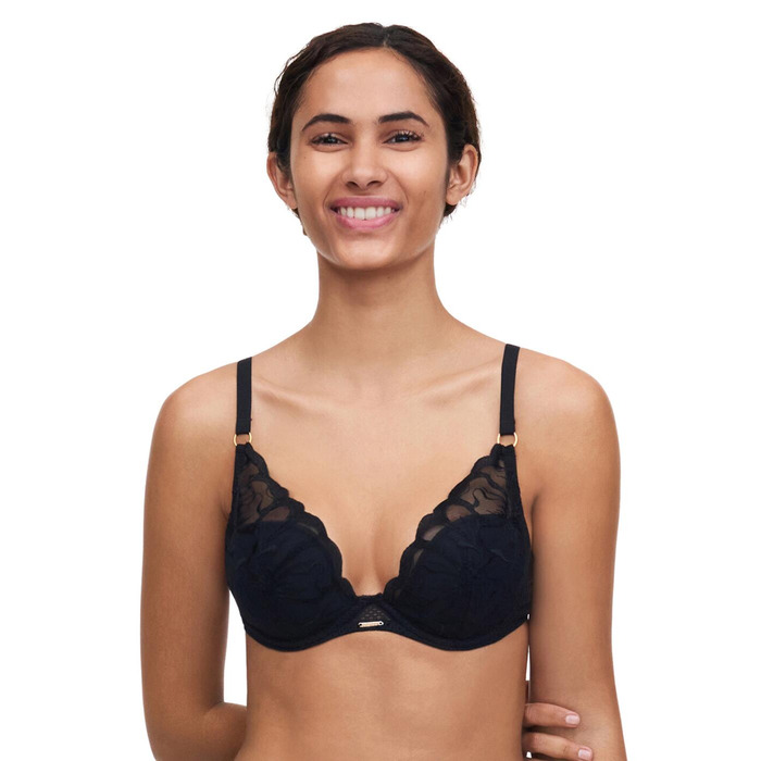 Chantelle Fleurs Plunge T Shirt Bra