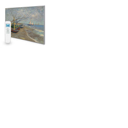 995x1195 Fishing Boats on the Beach at Saintes Maries Image Nexus Wi-Fi Infrared Heating Panel 1200W - Electric Wall Panel Heater