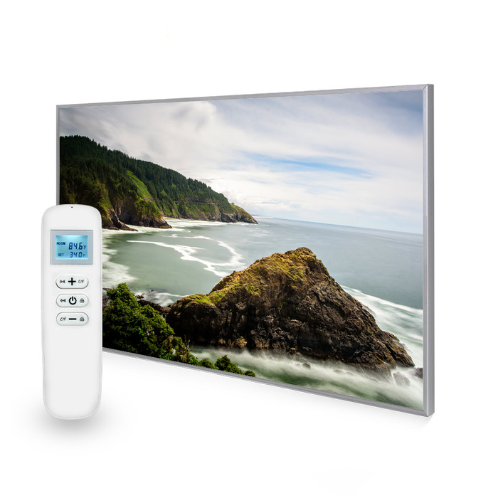 795x1195 Coastal Beauty Picture Nexus Wi-Fi Infrared Heating Panel 900W - Electric Wall Panel Heater