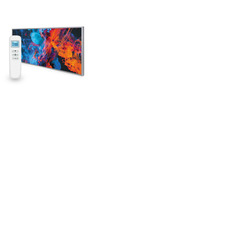 595x1195 Dancing Smoke Image Nexus Wi-Fi Infrared Heating Panel 700W - Electric Wall Panel Heater
