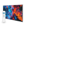 795x1195 Dancing Smoke Picture Nexus Wi-Fi Infrared Heating Panel 900W - Electric Wall Panel Heater