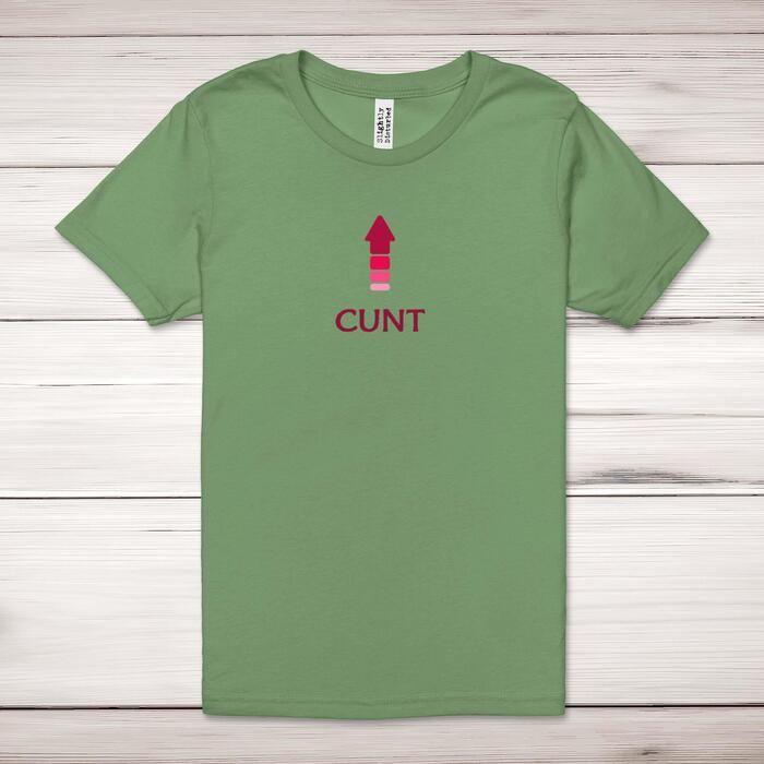 Cunt Arrow Adult T-Shirt