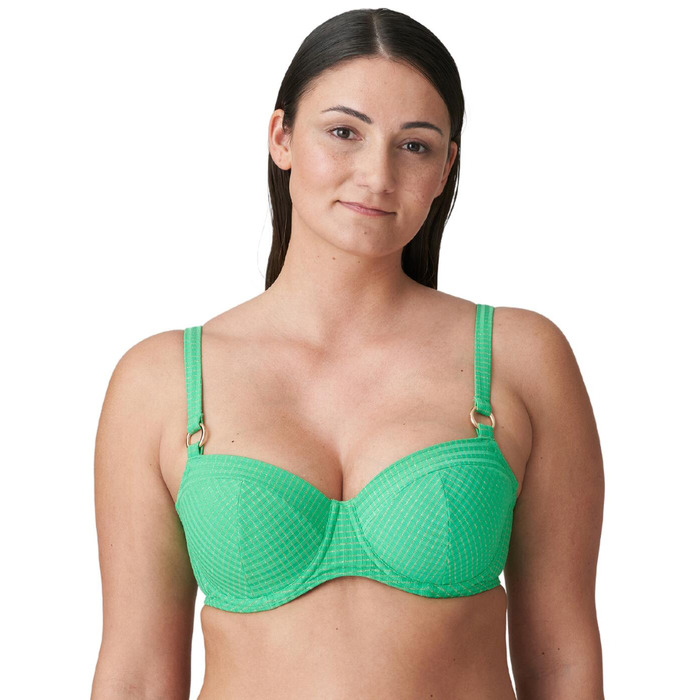Prima Donna Swim Maringa Padded Balcony Bikini Top - Lush Green - 32D