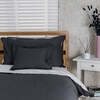 13. 5 Tog Duvet 100% Cotton Grey Cover Set & Pillow