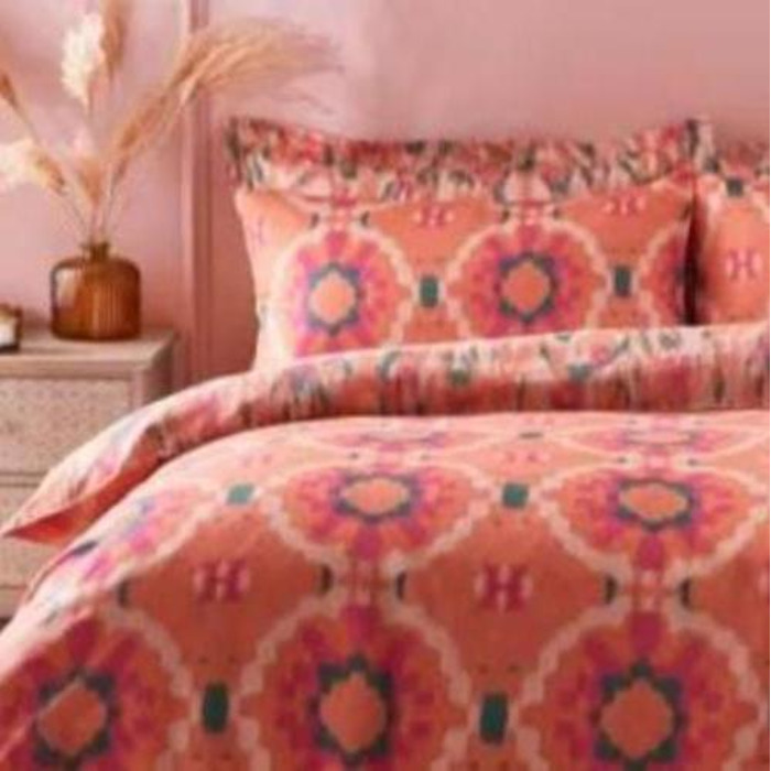 Polycotton Sahara Sunburst - Extra Large Single Duvet Cover Set