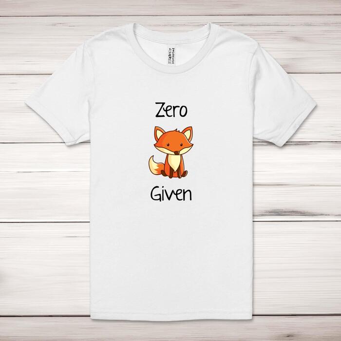 Zero Fox Given Adult T