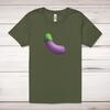 Aubergine Emoji Adult T