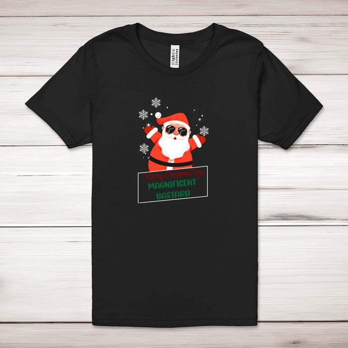 Merry Xmas You Magnificent Bastard Adult T