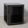 Draco Grills Outdoor Kitchen Black Stainless Steel 90° Corner with Granite Top