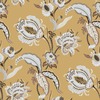 Into The Wild Abstract Floral Wallpaper Yellow Galerie 18552