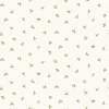 Just Kitchens Leaf Toss Wallpaper Green White Galerie G45437