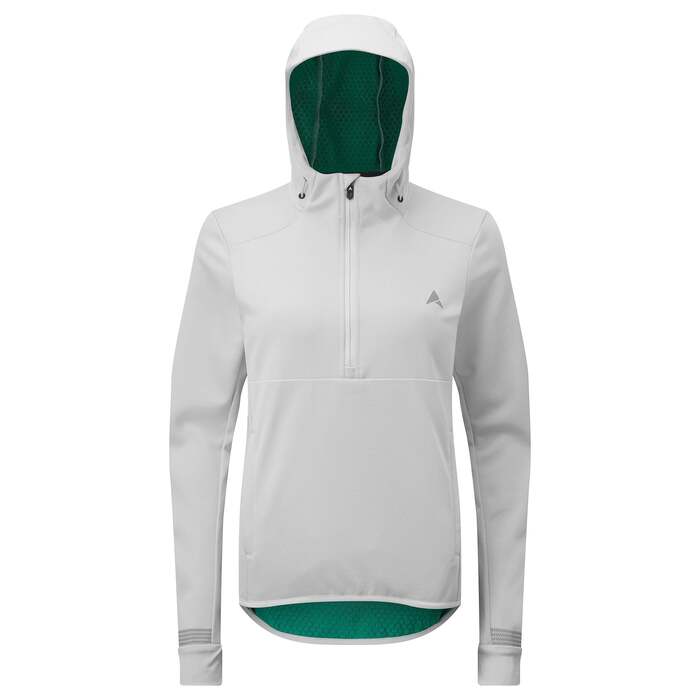 Grid Women's Half Zip Softshell Hoodie | 12 | Thermal Grid Fabric. Comfortable, Casual, & Protective Layer for Cycling & Outdoors | Altura