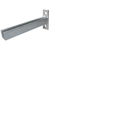 Cantilever Arm 2 Hole Back Plate for Slotted Channel