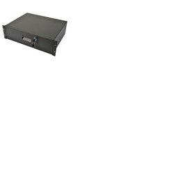 Rack Drawer 3U 19 Inch with Lock - Fits Standard 19" Rack Cases