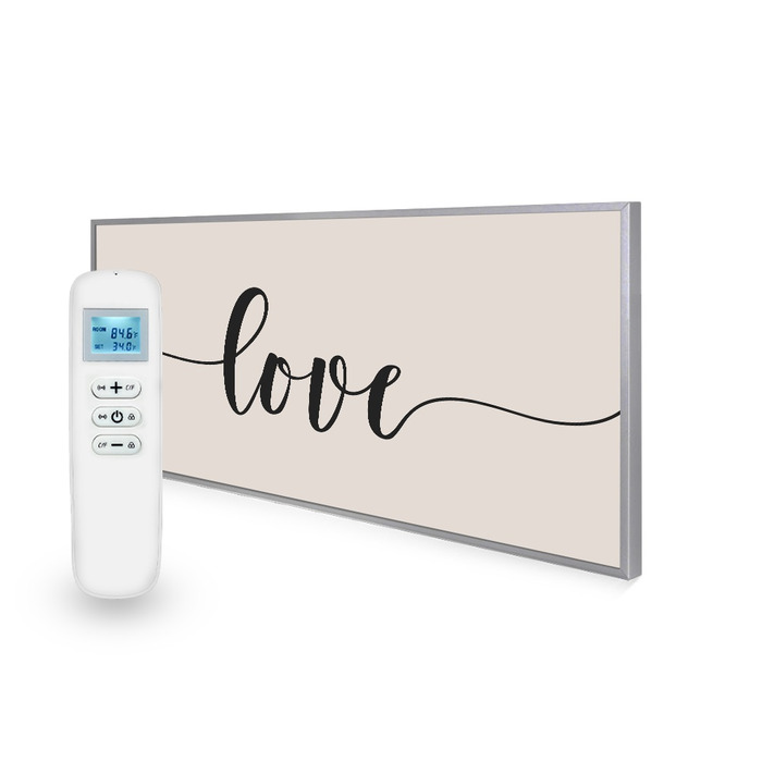 595x1195 Love Quote Nexus Wi-Fi Infrared Heating Panel 700W - Electric Wall Panel Heater