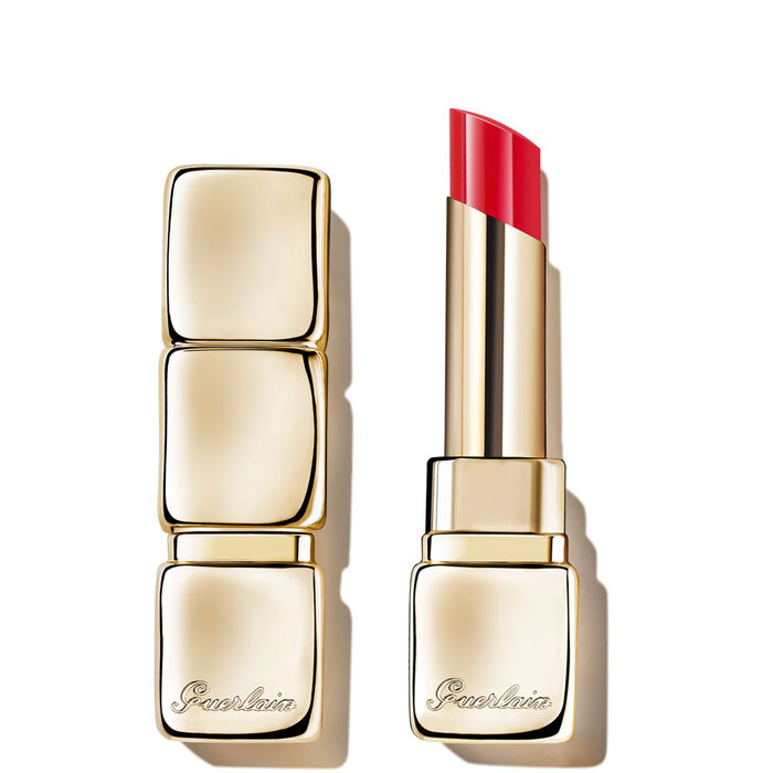 Guerlain KissKiss Shine Bloom Plumping Lipstick Spring Rose 609