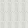 Lars Retro Wave Vinyl Wallpaper Grey Fine Decor FD26504
