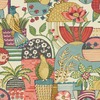 Fika Blissful Birds Wallpaper Blue / Purple Fine Decor FD26558
